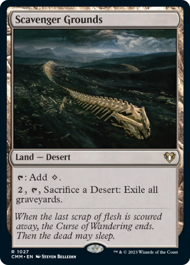 Scavenger Grounds [Commander Masters] | Deep Dive Games St. Marys