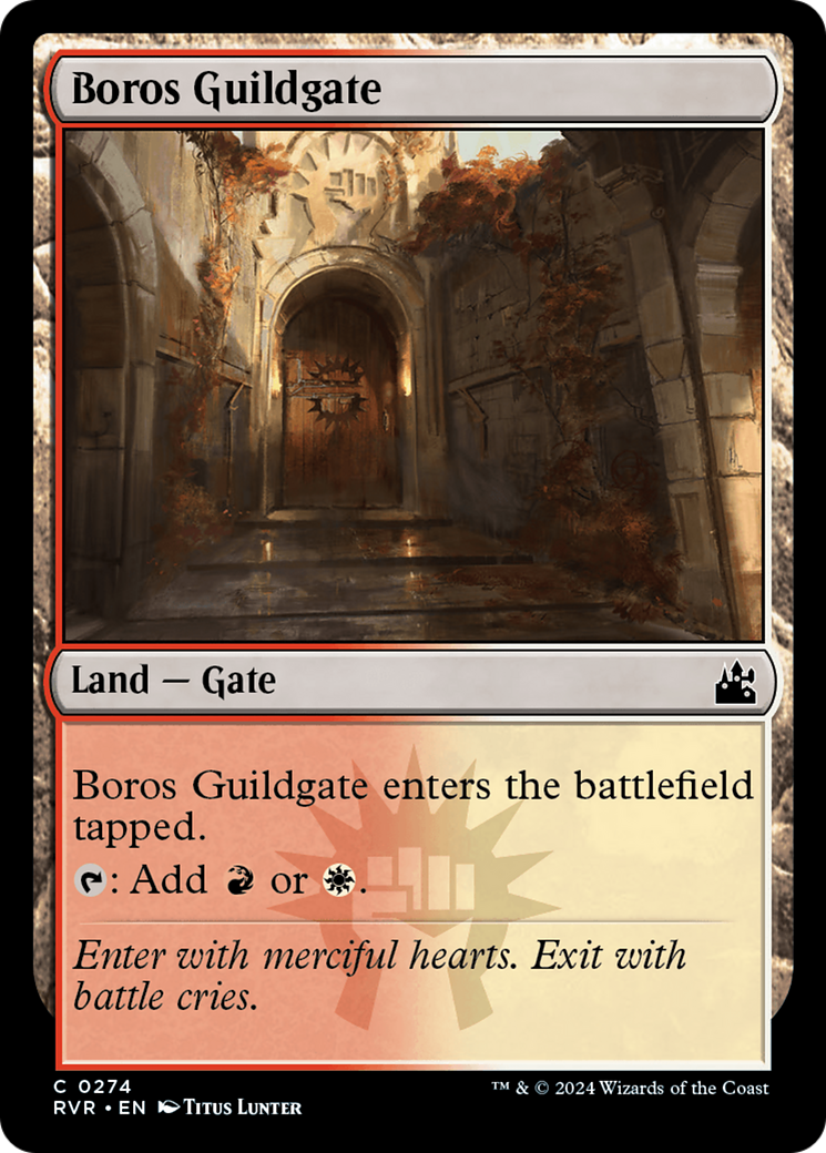 Boros Guildgate [Ravnica Remastered] | Deep Dive Games St. Marys