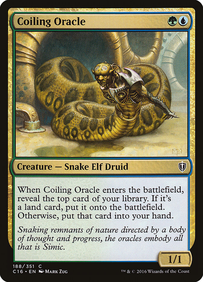 Coiling Oracle [Commander 2016] | Deep Dive Games St. Marys