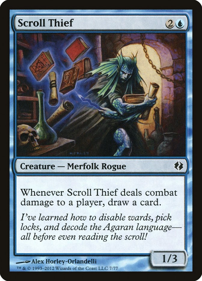 Scroll Thief [Duel Decks: Venser vs. Koth] | Deep Dive Games St. Marys