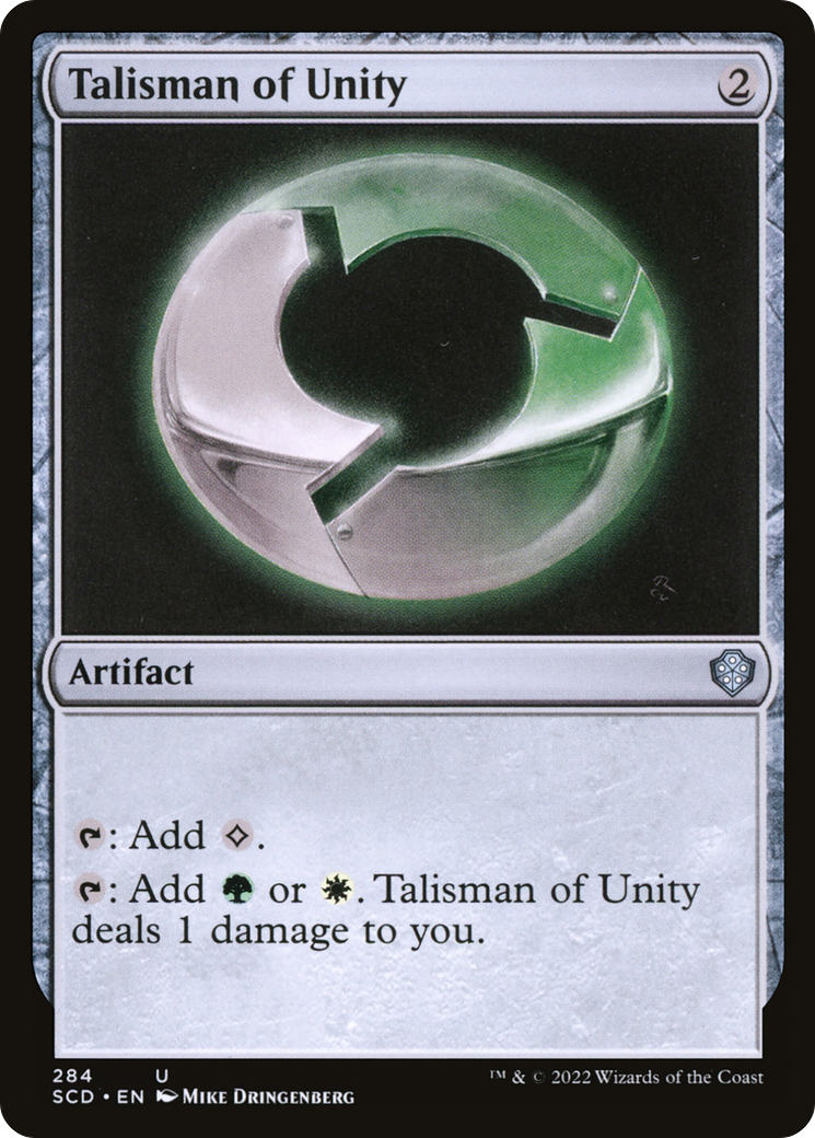 Talisman of Unity [Starter Commander Decks] | Deep Dive Games St. Marys