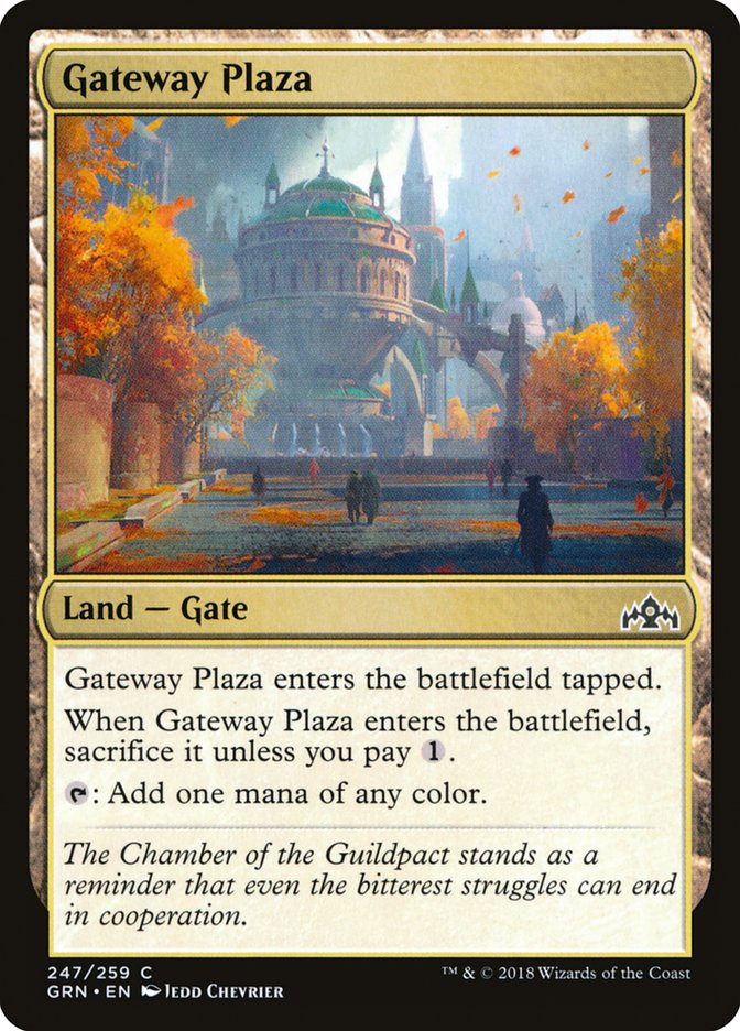 Gateway Plaza [Guilds of Ravnica] | Deep Dive Games St. Marys