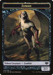 Demon (012/036) // Zombie (016/036) Double-Sided Token [Commander 2014 Tokens] | Deep Dive Games St. Marys