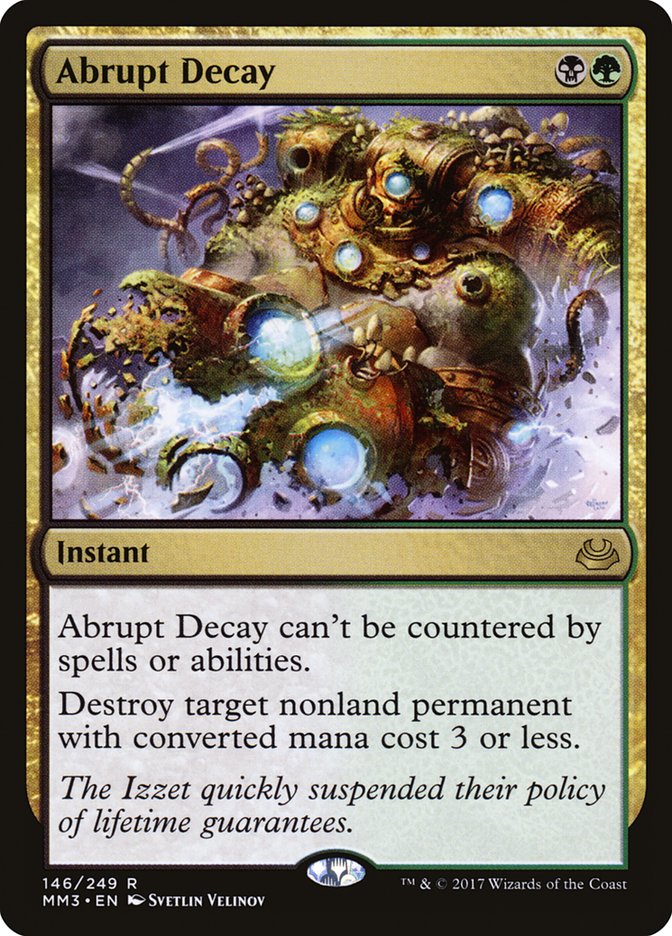 Abrupt Decay [Modern Masters 2017] | Deep Dive Games St. Marys