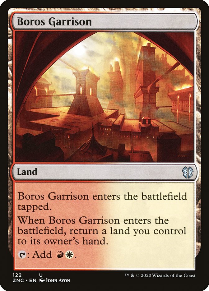 Boros Garrison [Zendikar Rising Commander] | Deep Dive Games St. Marys