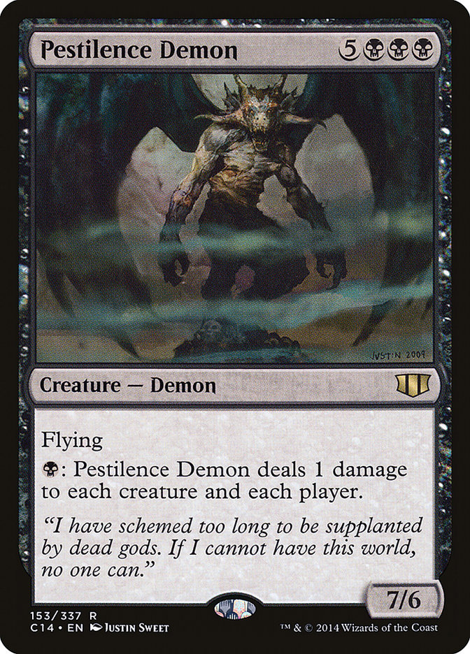 Pestilence Demon [Commander 2014] | Deep Dive Games St. Marys
