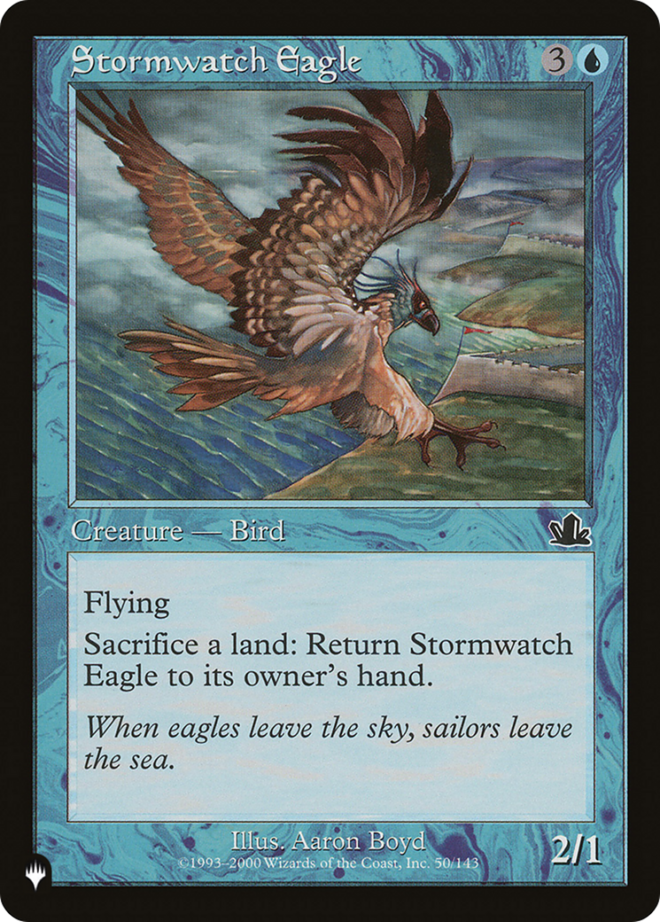 Stormwatch Eagle [The List] | Deep Dive Games St. Marys