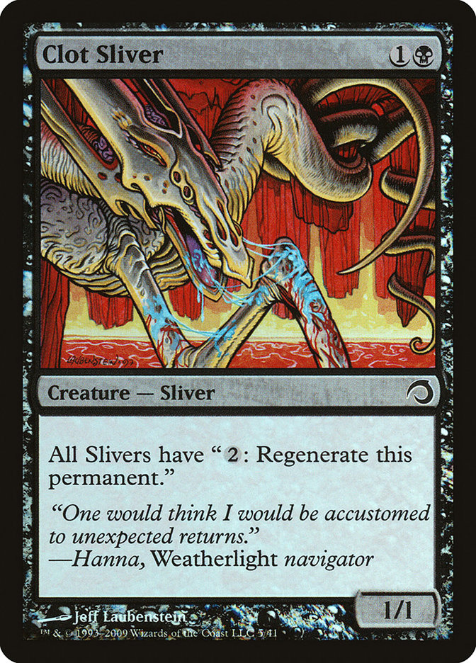 Clot Sliver [Premium Deck Series: Slivers] | Deep Dive Games St. Marys