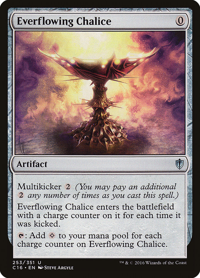 Everflowing Chalice [Commander 2016] | Deep Dive Games St. Marys