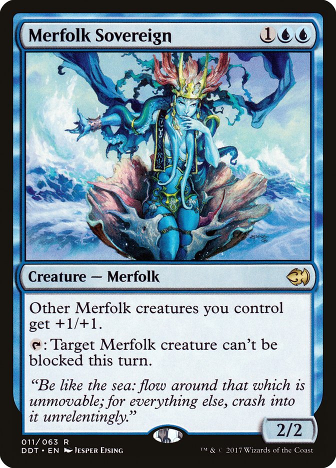 Merfolk Sovereign [Duel Decks: Merfolk vs. Goblins] | Deep Dive Games St. Marys