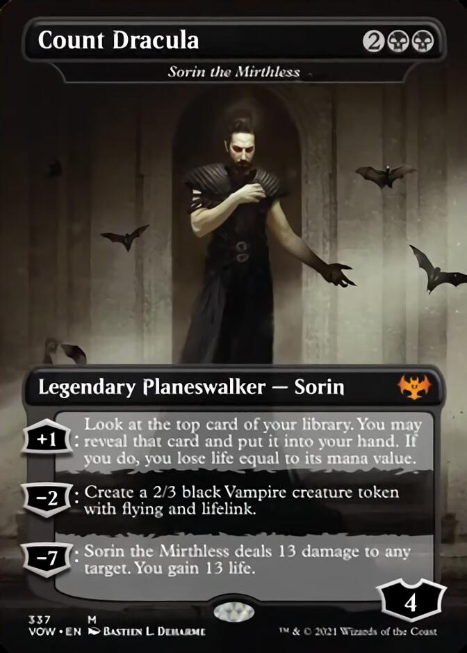 Sorin the Mirthless - Count Dracula [Innistrad: Crimson Vow] | Deep Dive Games St. Marys