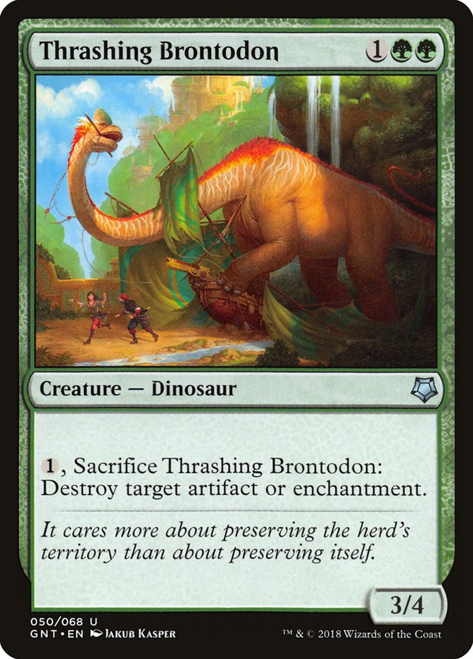 Thrashing Brontodon [Game Night 2018] | Deep Dive Games St. Marys