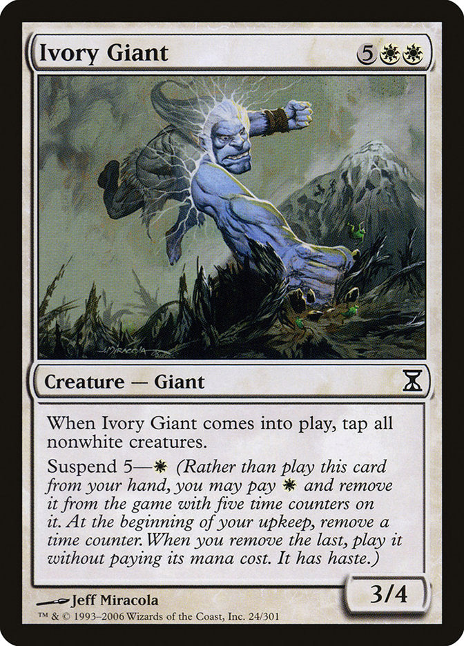 Ivory Giant [Time Spiral] | Deep Dive Games St. Marys