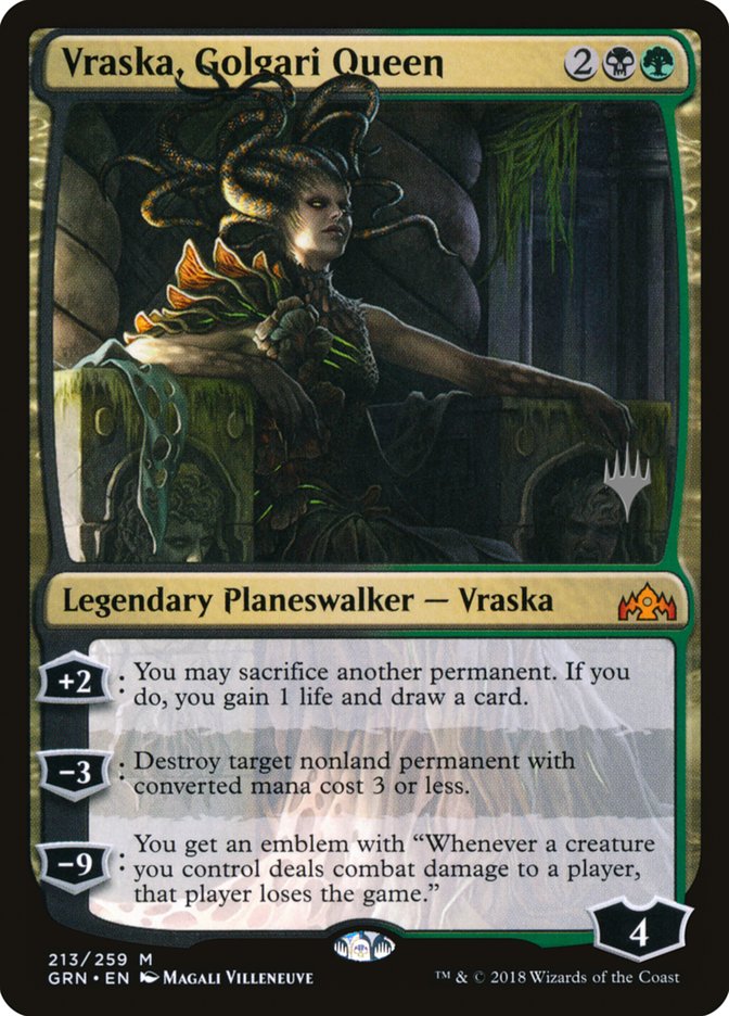 Vraska, Golgari Queen (Promo Pack) [Guilds of Ravnica Promos] | Deep Dive Games St. Marys