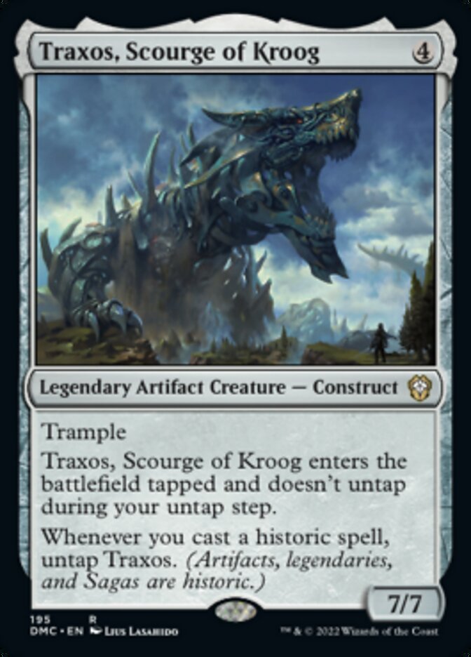 Traxos, Scourge of Kroog [Dominaria United Commander] | Deep Dive Games St. Marys