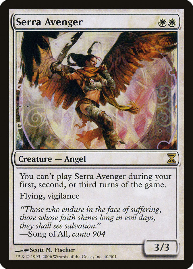 Serra Avenger [Time Spiral] | Deep Dive Games St. Marys