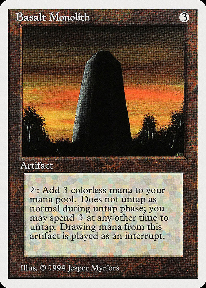 Basalt Monolith [Summer Magic / Edgar] | Deep Dive Games St. Marys