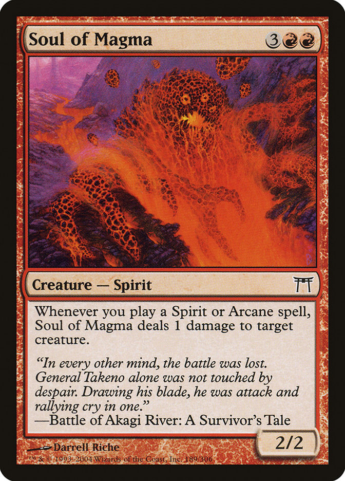 Soul of Magma [Champions of Kamigawa] | Deep Dive Games St. Marys
