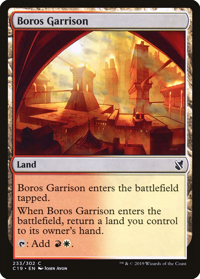 Boros Garrison [Commander 2019] | Deep Dive Games St. Marys