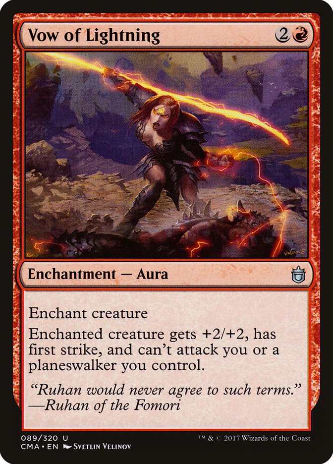 Vow of Lightning [Commander Anthology] | Deep Dive Games St. Marys