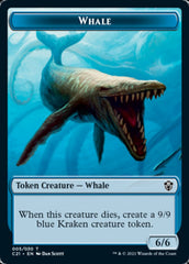 Beast (010) // Whale Double-Sided Token [Commander 2021 Tokens] | Deep Dive Games St. Marys