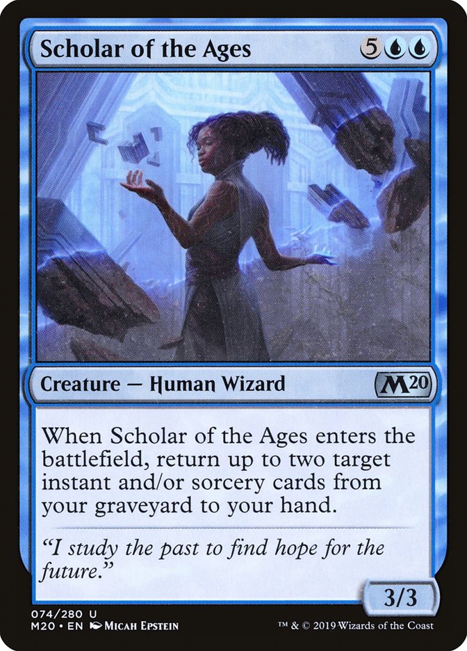 Scholar of the Ages [Core Set 2020] | Deep Dive Games St. Marys