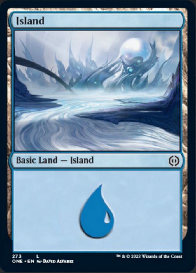 Island (273) [Phyrexia: All Will Be One] | Deep Dive Games St. Marys