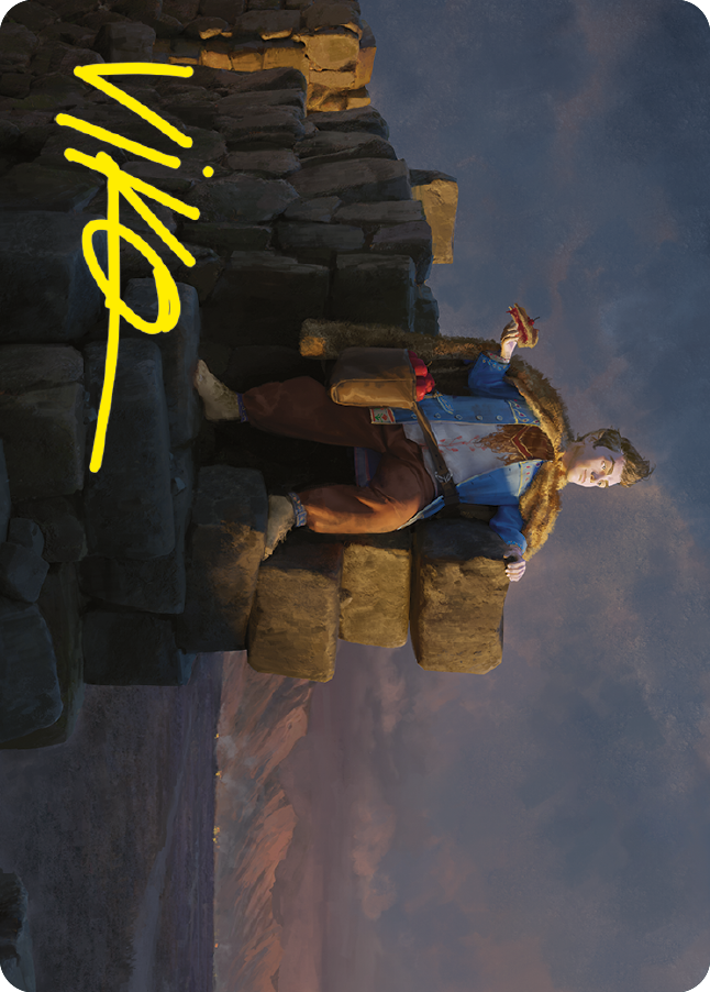 Pippin, Warden of Isengard Art Card (Gold-Stamped Signature) [The Lord of the Rings: Tales of Middle-earth Art Series] | Deep Dive Games St. Marys