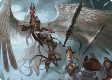 Angelic Quartermaster Art Card [Innistrad: Crimson Vow Art Series] | Deep Dive Games St. Marys