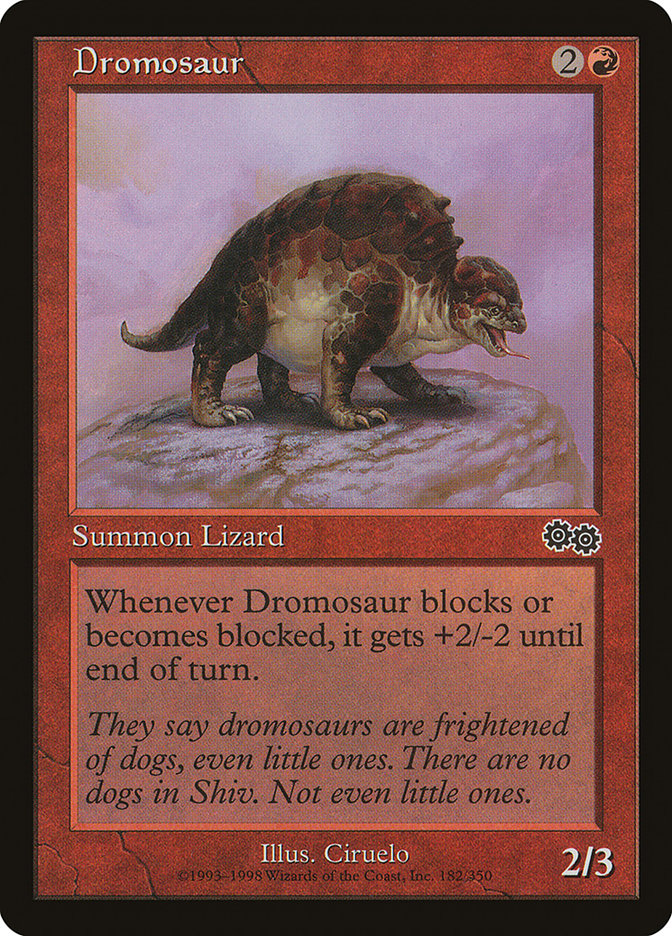 Dromosaur [Urza's Saga] | Deep Dive Games St. Marys