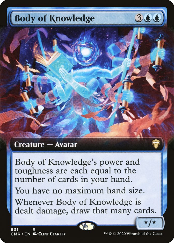 Body of Knowledge (Extended Art) [Commander Legends] | Deep Dive Games St. Marys