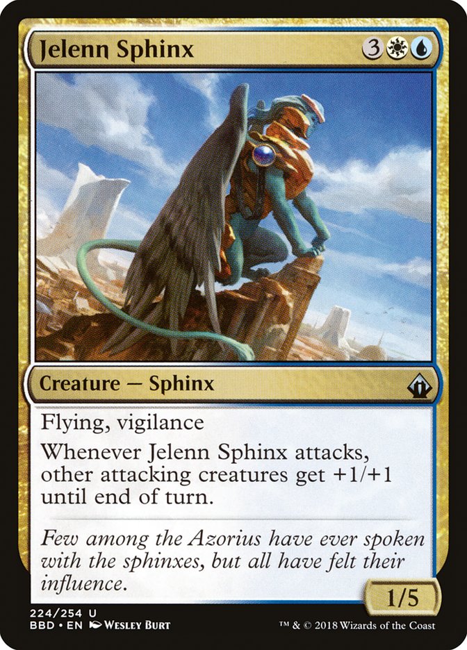 Jelenn Sphinx [Battlebond] | Deep Dive Games St. Marys