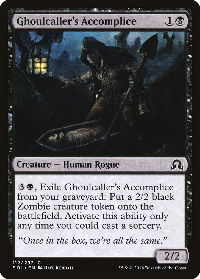 Ghoulcaller's Accomplice [Shadows over Innistrad] | Deep Dive Games St. Marys