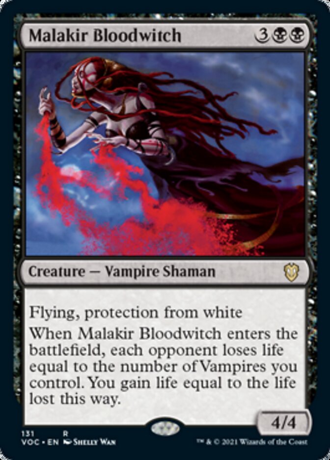 Malakir Bloodwitch [Innistrad: Crimson Vow Commander] | Deep Dive Games St. Marys