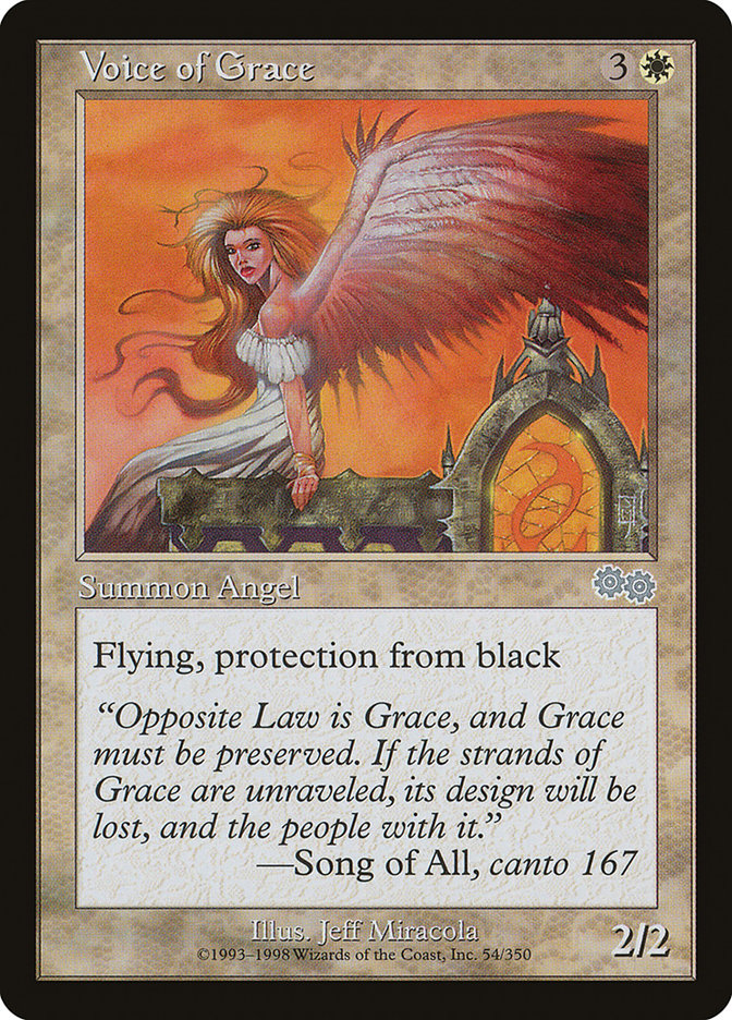 Voice of Grace [Urza's Saga] | Deep Dive Games St. Marys