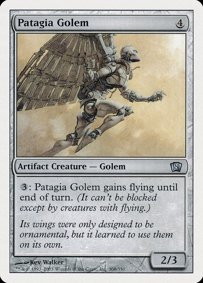 Patagia Golem [Eighth Edition] | Deep Dive Games St. Marys