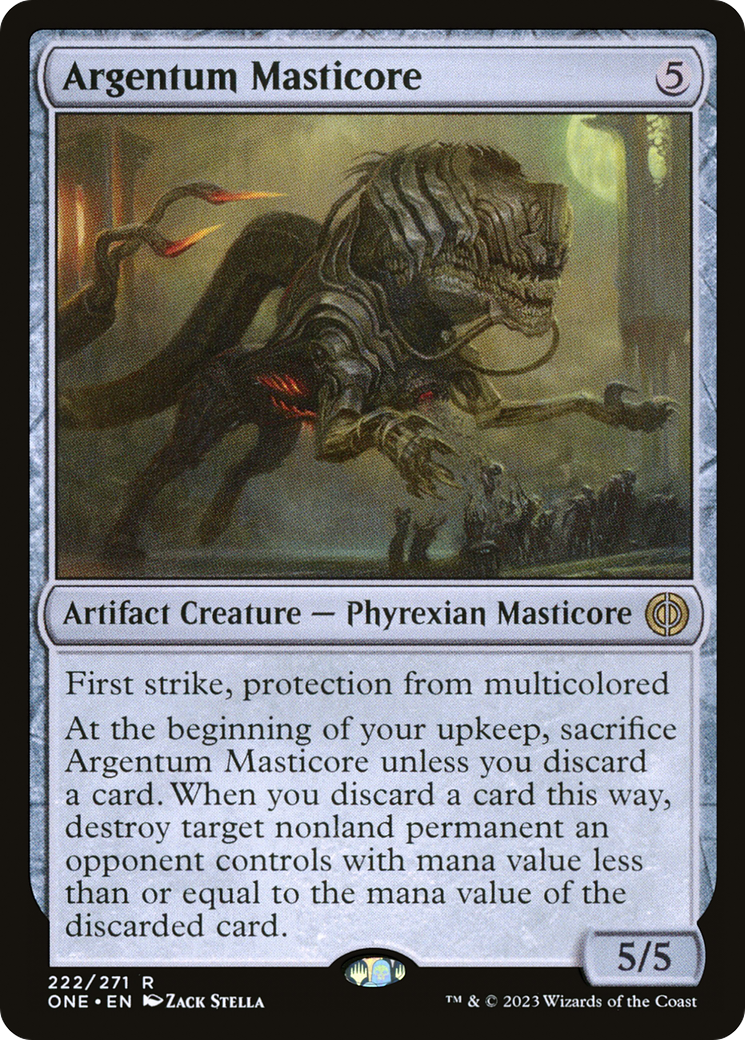 Argentum Masticore [Phyrexia: All Will Be One] | Deep Dive Games St. Marys