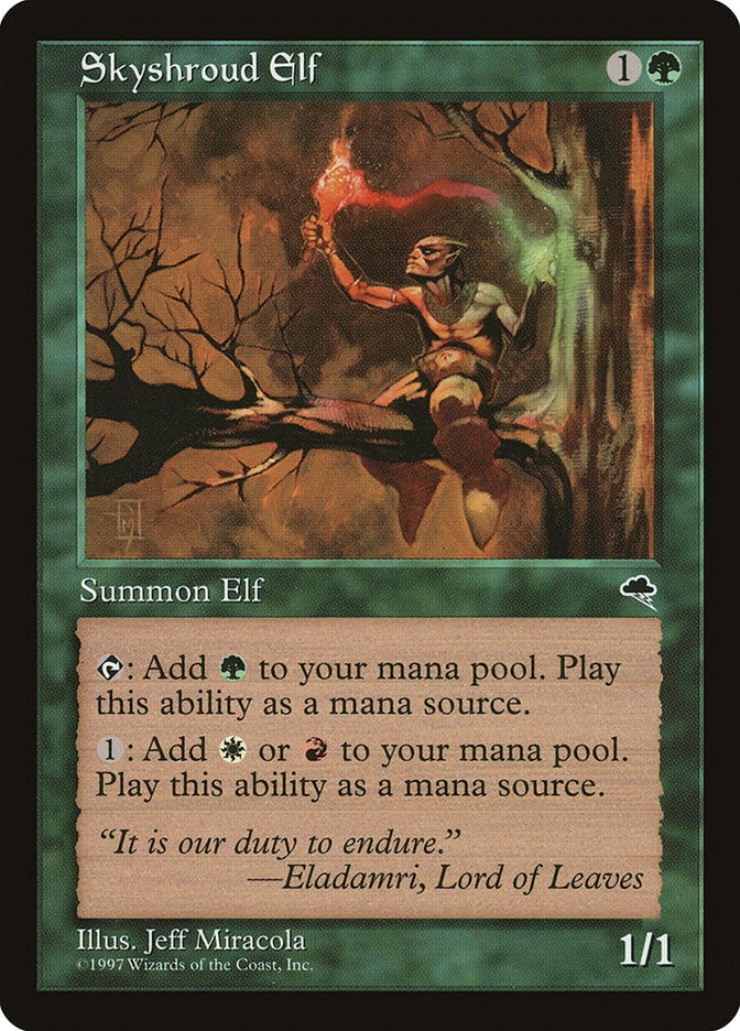 Skyshroud Elf [Tempest] | Deep Dive Games St. Marys