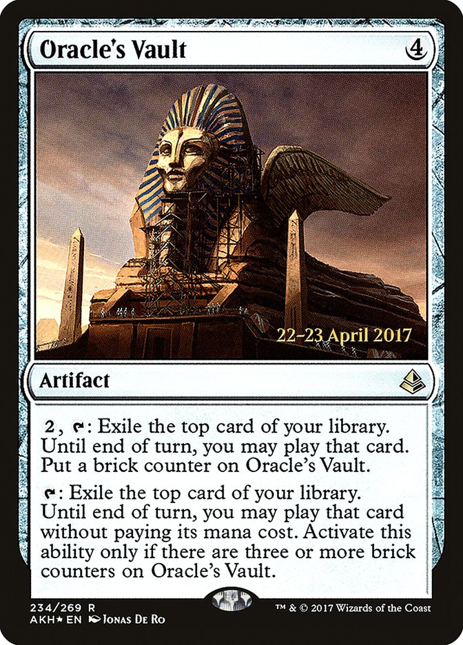 Oracle's Vault [Amonkhet Prerelease Promos] | Deep Dive Games St. Marys