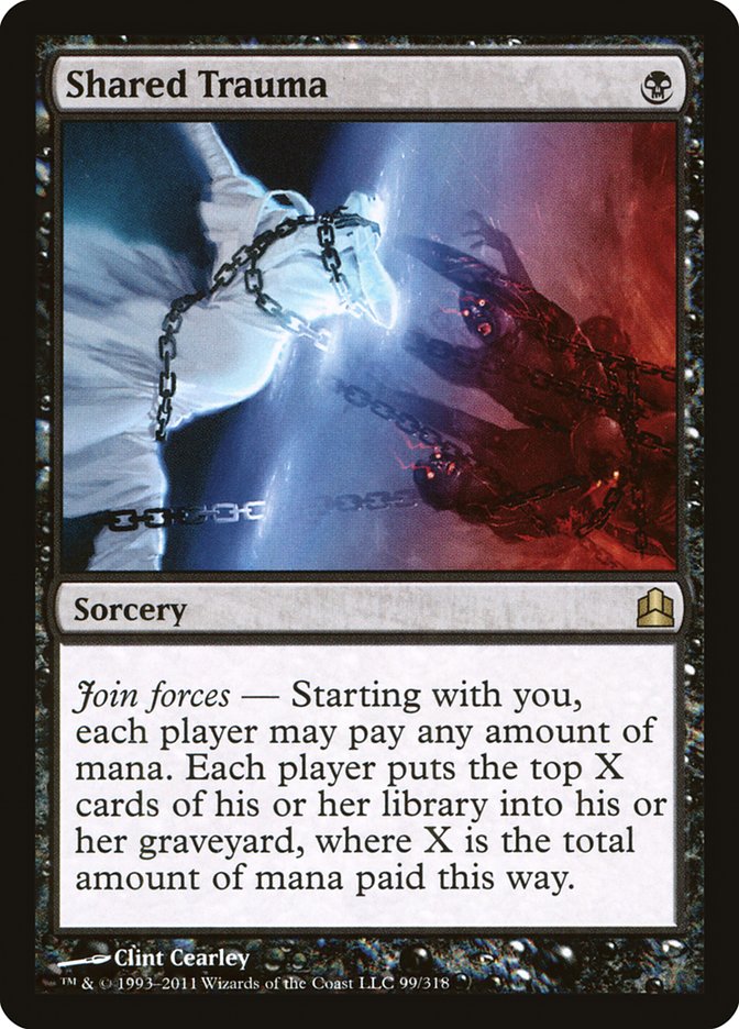 Shared Trauma [Commander 2011] | Deep Dive Games St. Marys