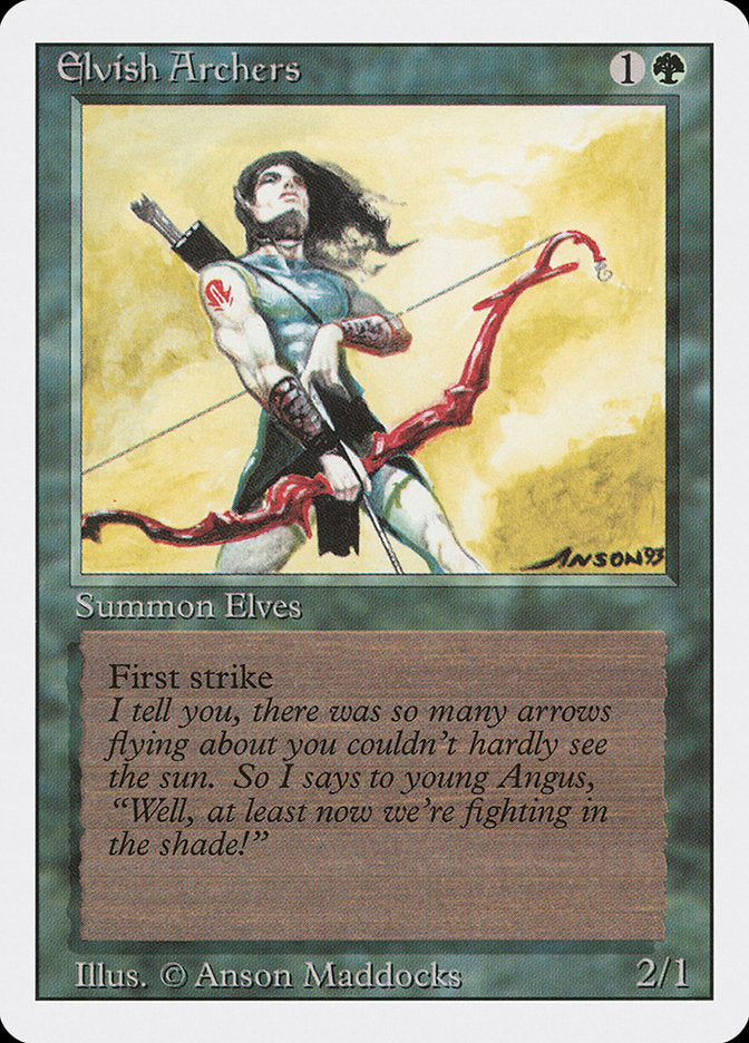 Elvish Archers [Revised Edition] | Deep Dive Games St. Marys