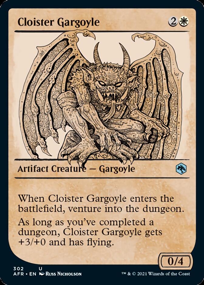 Cloister Gargoyle (Showcase) [Dungeons & Dragons: Adventures in the Forgotten Realms] | Deep Dive Games St. Marys