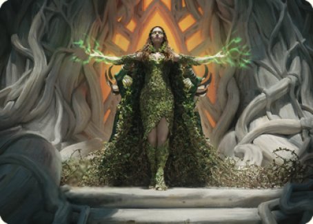 Titania, Voice of Gaea Art Card [The Brothers' War Art Series] | Deep Dive Games St. Marys