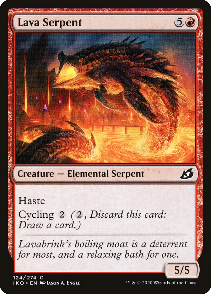 Lava Serpent [Ikoria: Lair of Behemoths] | Deep Dive Games St. Marys