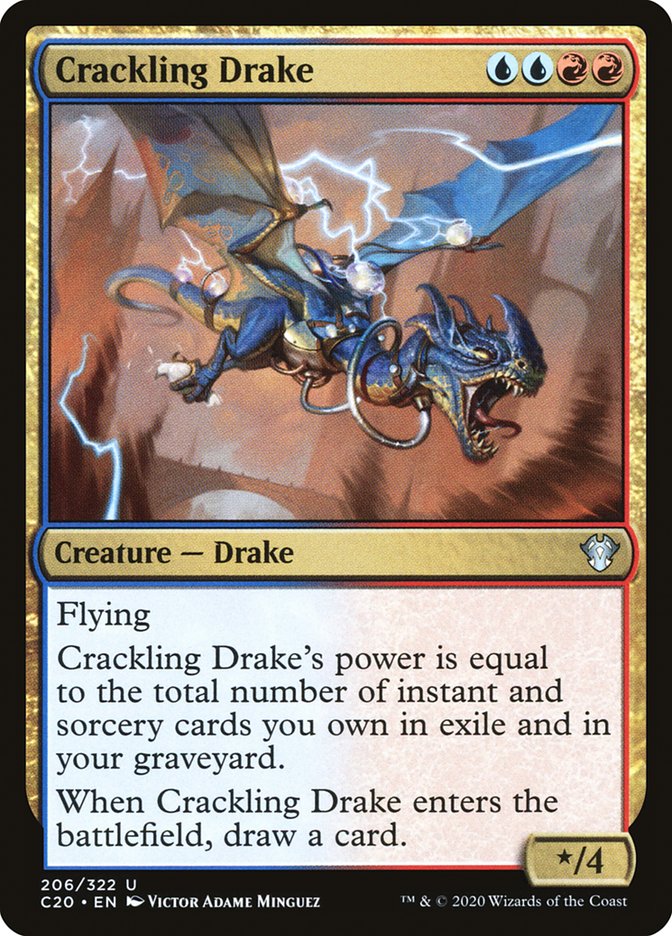 Crackling Drake [Commander 2020] | Deep Dive Games St. Marys