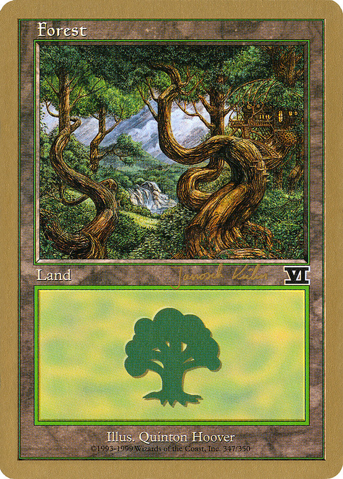 Forest (jk347) (Janosch Kuhn) [World Championship Decks 2000] | Deep Dive Games St. Marys