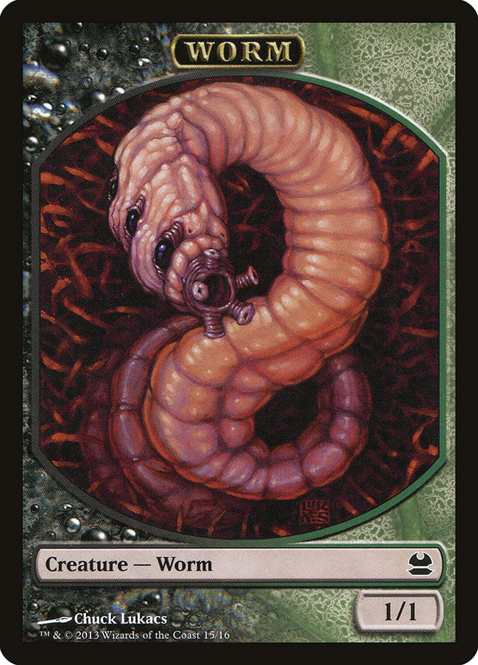 Worm Token [Modern Masters Tokens] | Deep Dive Games St. Marys