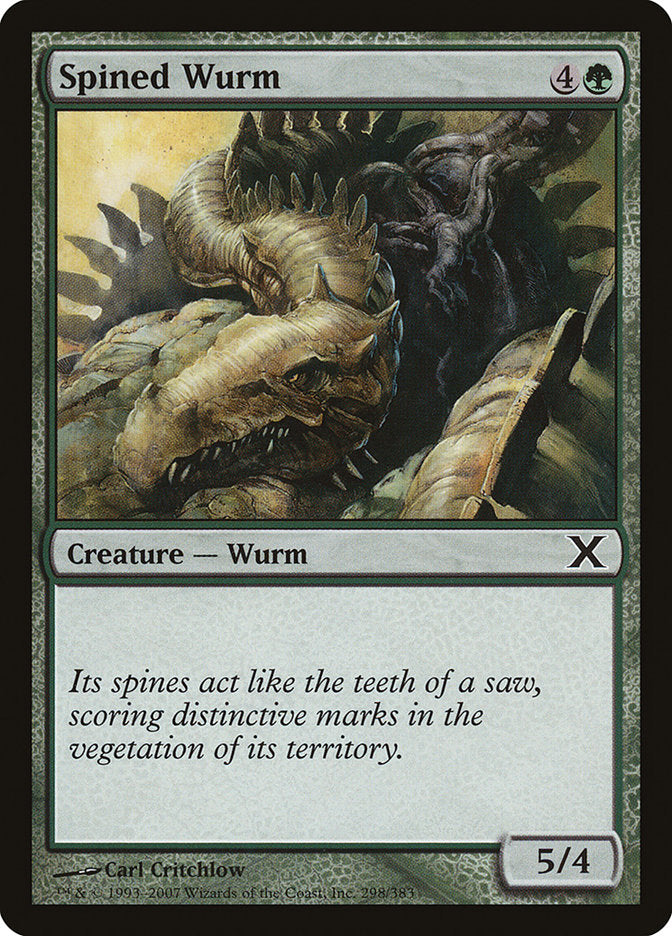 Spined Wurm [Tenth Edition] | Deep Dive Games St. Marys