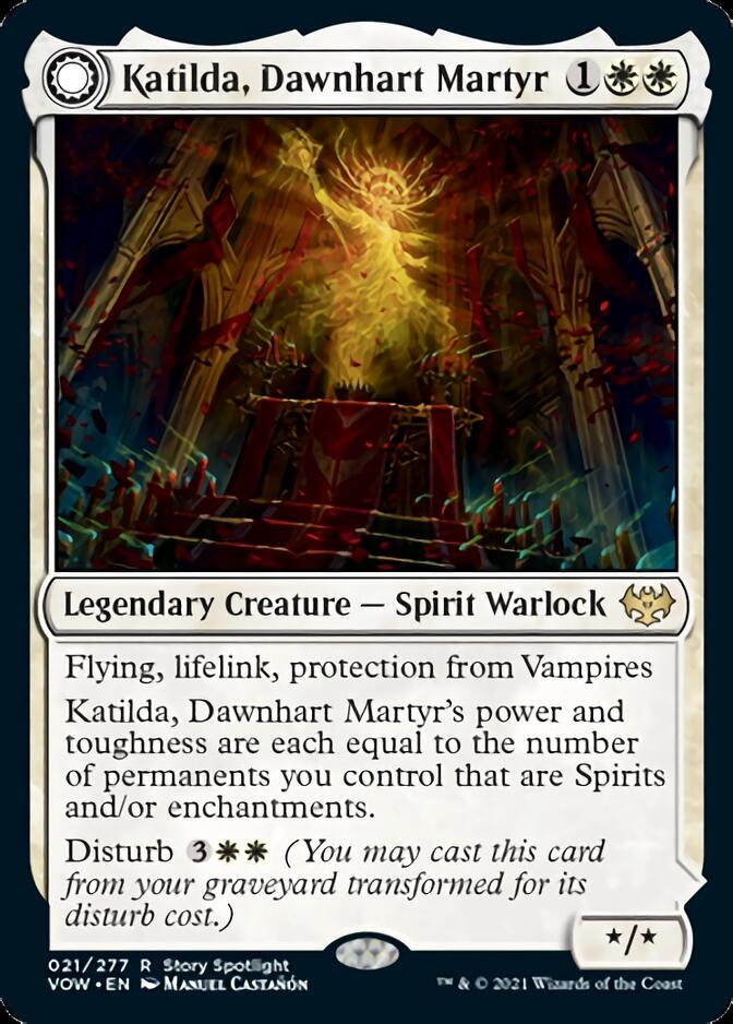 Katilda, Dawnhart Martyr // Katilda's Rising Dawn [Innistrad: Crimson Vow] | Deep Dive Games St. Marys