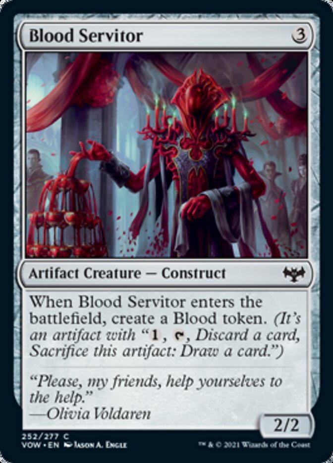 Blood Servitor [Innistrad: Crimson Vow] | Deep Dive Games St. Marys